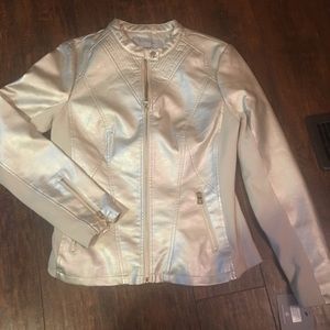 Marck new york faux leather  jacket